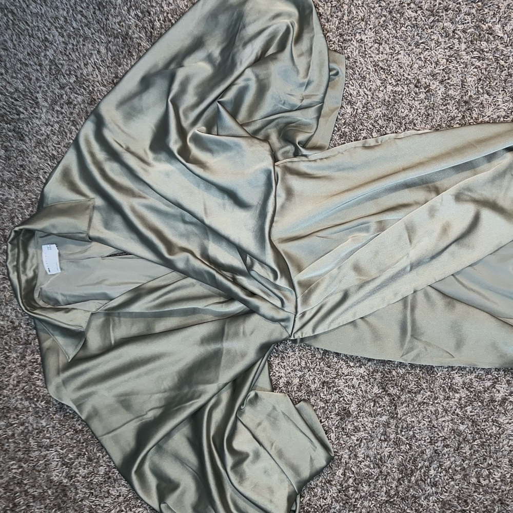 Silk Green ASOS Mid length dress